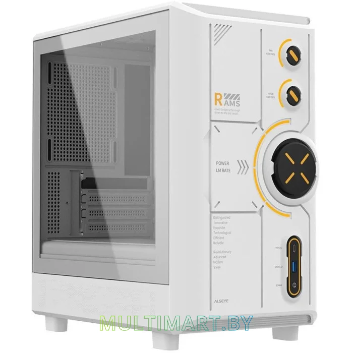 Корпус ALSEYE RAMS 2.0 Type-C (белый)